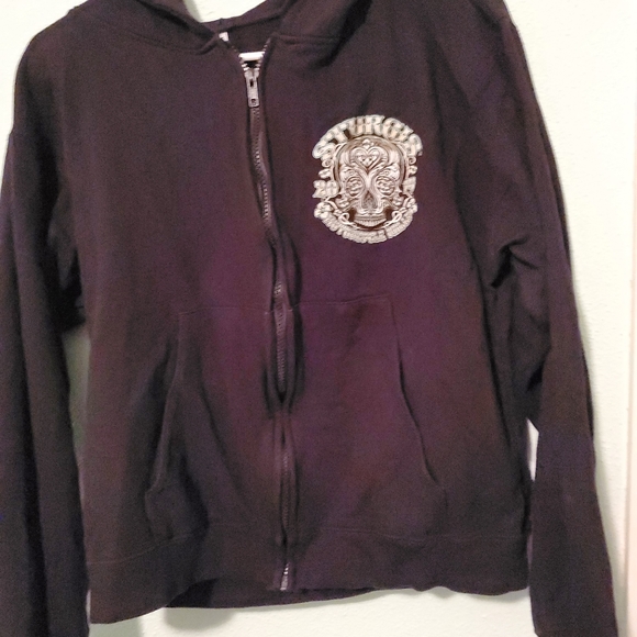 Hot leather hoodie - Picture 2 of 4